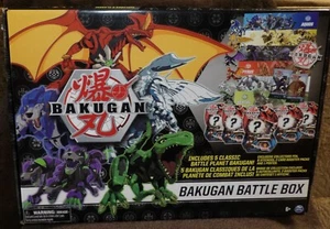 BAKUGAN BATTLE BOX 5 BATTLE PLANET BAKUGAN, PIN DE COLECCIONISTA, PEGATINAS Y MÁS - Imagen 1 de 7