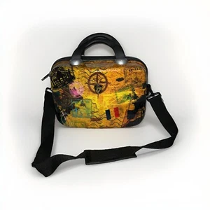HEYS 12" Milano Around The World Make-up Hard case Carry-on Bag Luggage Purse - Picture 1 of 7