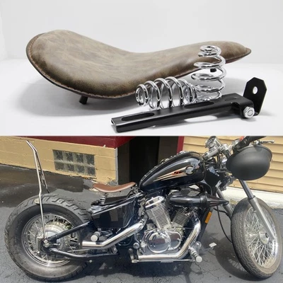 Muelle de asiento Bobber Solo para motocicleta Honda Shadow Spirit VT 1100 750 VLX 600 Foto 1 de 4