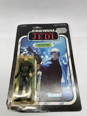 1983 Kenner Luke Skywalker Jedi Cavaleiro no Cartão 65 Traseiro Excelente Estado - Imagem 1 de 4