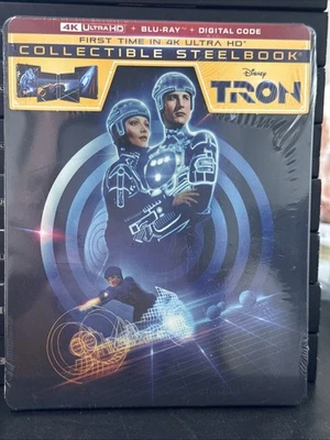 Disney TRON (1982) - 4K SteelBook - в заводской упаковке - Изображение 1 из 2