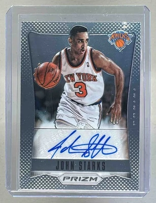 John Starks 2012 Panini Prizm #19 Auto - Image 1 of 3
