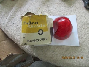NOS 1955 OLDSMOBILE DELCO GUIDE TAIL LAMP LENS-PART NO. 5945797 - Picture 1 of 8