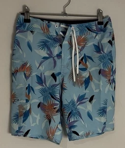 VOLCOM Board Shorts Blue Kids Boy Size 12 - Picture 1 of 4