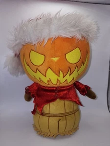 Funko Nightmare Before Christmas Pumpkin King Santa Exclusive 12" Plush Toy - Picture 1 of 6