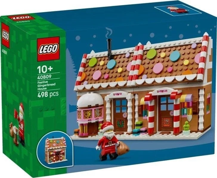 LEGO 40809 Festive Gingerbread House Christmas  - image 1 of 1