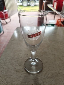 1 "Duckstein" Bier-Glas , Brauerei Pokal Glas , "Harzer" Schild klein , 0,3 l - Bild 1 von 1