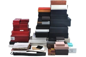 Authentische Salvatore Ferragamo Artikel Box _ Balenciaga _ Celine _ Miu Miu _ Trainer _ 70 Set L2246 - Bild 1 von 10