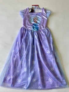 Disney Frozen Fantasy Gown Elsa Purple Size 6 - Picture 1 of 4
