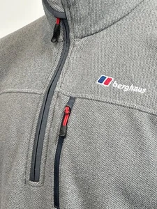 Berghaus | Men's Stainton Half Zip Fleece Jacket Large (Grey) Outdoors Layering - Picture 1 of 7