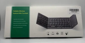 Samsers Foldable Bluetooth Keyboard with Touchpad, Portable Wireless Keyboard - Picture 1 of 5