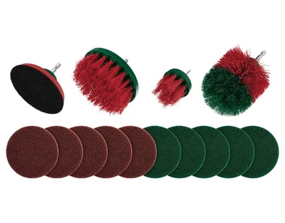 PARKSIDE(OWIM GMBH & CO. KG) Parkside Bürsten/Schleifpads 14tlg. Flachbürste Rundbürste Schleifteller