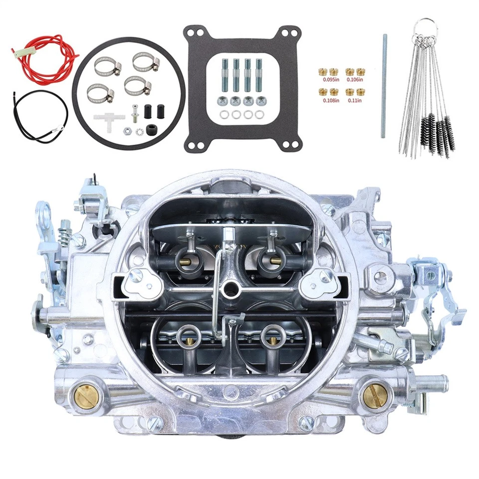 For Edelbrock 1405 Performer 600 CFM 4 Barrel Carburetor, Manual Choke For Chevy - Изображение 1 из 4