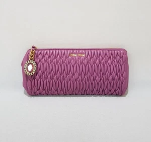 Miu Miu Matelassé Crystal Napa Clutch Bag 148620884 - Picture 1 of 10