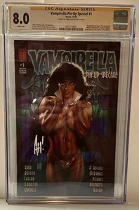 Vampirella Pin-up Special #1 (1995) signiert CGC 8.0 Adam Hughes - Bild 1 von 3