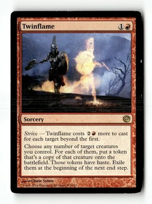 MTG Twinflame - Journey Into the Nyx Heavily Played English - Image 1 of 3