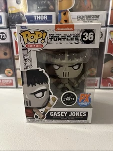Funko Pop! Vinilo: Teenage Mutant Ninja Turtles - Casey Jones *¡CHASE*!Negro y Blanco - Imagen 1 de 6