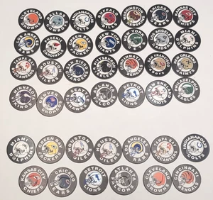 Commemorative NFL POGS-  AFC NFC & All 28 Teams Plus More Milk Caps (Pre-1996) - Picture 1 of 9
