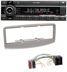 Kienzle Bluetooth MP3 USB DAB Autoradio für Fiat Multipla 186 1999-2010 grau - Bild 1 von 5