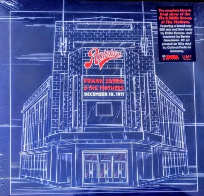 FRAN ZAPPA LIVE AT THE RAINBOW - 180 GRAM VINYL 3 LP SET " NEW, SEALED " - Image 1 of 3