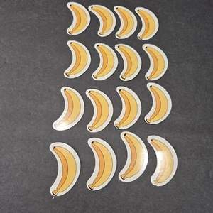 1991 Jumpin Monkeys Board Game Replacement 16 Banana Cutout Pieces Only - Picture 1 of 12