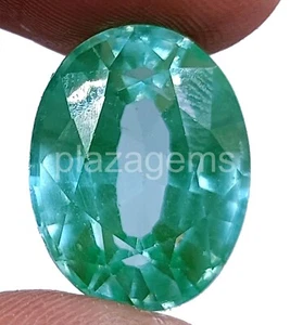 15.00 Ct Oval Shape Natural Green Emerald EGL Certified Loose Gemstone 5JRK - Picture 1 of 5