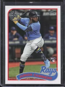2024 Topps '89 Topps #89B50 Junior Caminero - Picture 1 of 2