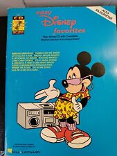 Easy Disney Favorites Alto Sax Play-Along Pack Solo Trax Book /  Audio 000841478