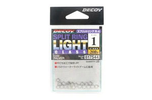 Decoy R-4 Split Rings Light Class Silver Size 1 (7544) - Bild 1 von 3