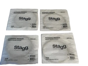 STAGG Single String Bronze Wound for Acoustic Guitar BRW-030/023/038/048 - Picture 1 of 6