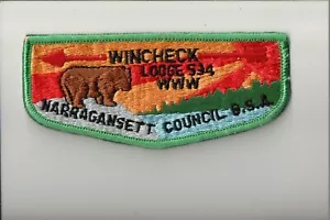 Lodge 534 Wincheck S-4 OA flap - Picture 1 of 1
