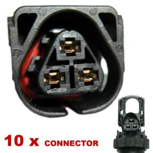 Zündspule Ersatz Stecker - BOSCH BMW 3-pole (10 x FEMALE) auto kfz motor tuning - Picture 1 of 3