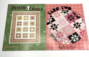 Atkinson Designs Dealer's Choice & Take Two Quilting Patterns Craft - Picture 1 of 5