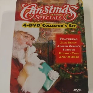 Christmas Specials 4 DVD Collectors Set Metal Case - Foto 1 di 6