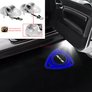 LED Laser Car Door Welcome Ghost Courtesy Shadow Lights For Mazda RX-8 2003-2010 - Picture 1 of 12