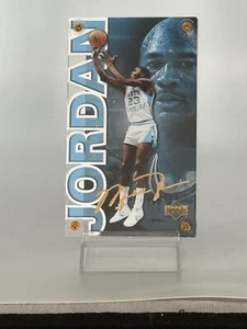 1999 NC MICHAEL JORDAN Upper Deck 24K Signature PRODUCTION PROOF Card # /2,300  - Picture 1 of 4