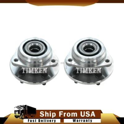 Conjunto de cojinete y buje de rueda delantera para Jeep Cherokee Timken 1989 1990 1991 Foto 1 de 4