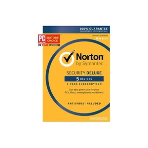 Norton Security Deluxe - 5 Device for 21353844 - Picture 1 of 1