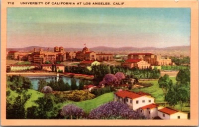 Postal vintage UNIVERSIDAD DE CALIFORNIA EN LOS ANGELES. CA JP3 Foto 1 de 2