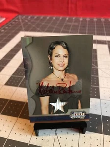 2008 Donruss Americana Natalie Raitano Autograph Swatch Card 152/250 - Picture 1 of 5