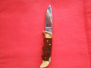 KERSHAW 1040 1 BLADE LOCK BACK ROSEWOOD HANDLES  KNIFE