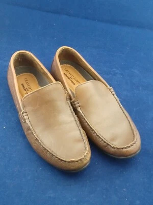 Franco Fortini Para Hombre Nova Zapatos Mocasines Sin Cordones Cuero Marrón EE. UU. 10.5 Foto 1 de 4