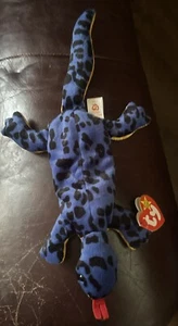 Ty 1995 Original Beanie Baby Lizzy the Lizard w/ tag errors - Picture 1 of 6