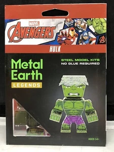 *Retired* Metal Earth Avengers Hulk 3D Model Kit b12 - Imagen 1 de 7