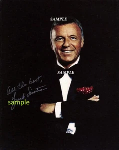FRANK SINATRA #4 REPRINT AUTOGRAPHED 8X10 SIGNED PICTURE PHOTO MAN CAVE GIFT - Picture 1 of 1