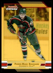 2003-04 Bowman Draft Picks and Prospects Chrome Gold Refractors Pierre-Marc