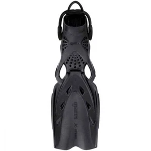 Mares X-Stream Open Heel Fins with Bungee Straps, Black/Black - Picture 1 of 1
