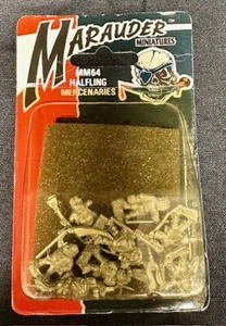 GW Marauder Miniatures MM64 Halfling Mercenaries - Ocho figuras - Paquete B - 1988 - Imagen 1 de 4