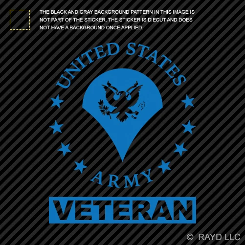 E-4 Especialista Veterano Ejército de Estados Unidos Rango Pegatina Troquelada Calcomanía SPC OR-4 E4 Foto 1 de 1