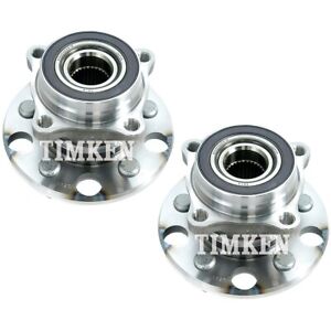 SET-TMHA590136 Timken Wheel Hub and Bearings Set of 2 Left & Right for IS F Pair